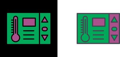 Thermostat Icon Design vector