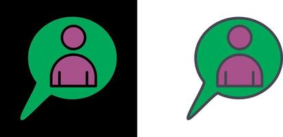 Conversation Icon Design vector