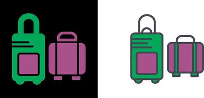 Suitcase Icon Design vector