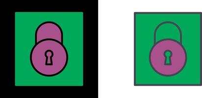 Lock Icon Design vector