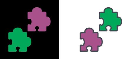 Puzzle Icon Design vector