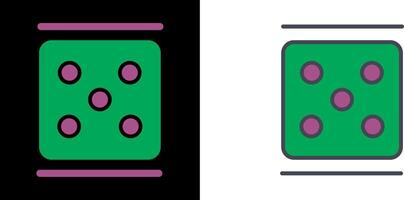 Dice Icon Design vector