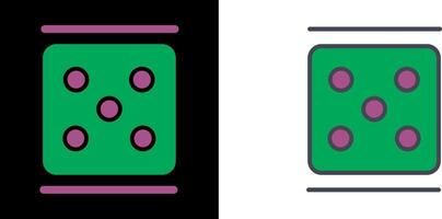 Dice Icon Design vector