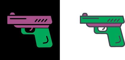 diseño de icono de pistola vector