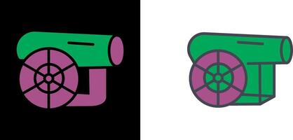 Cannon Icon Design vector