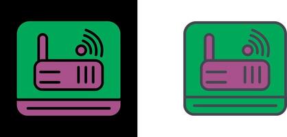 Modem Icon Design vector