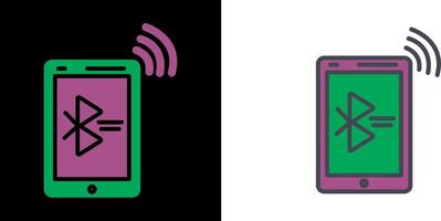 Bluetooth Icon Design vector