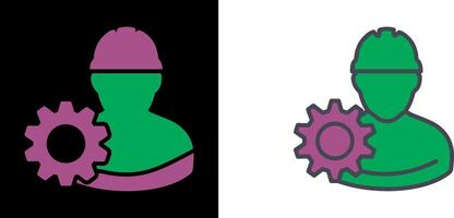 Engineer Icon Design vector