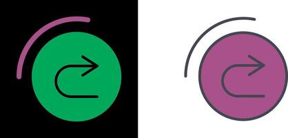 Previous Icon Design vector