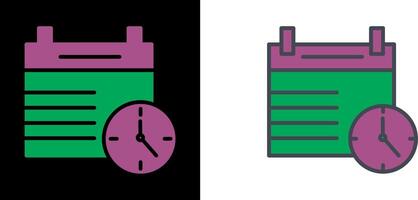 Clock Icon Design vector