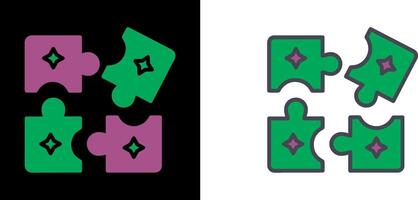 Puzzle Icon Design vector