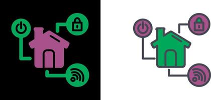 Smarthome Icon Design vector