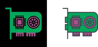 gpu icono diseño vector