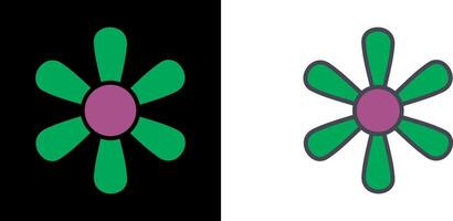 Daisy Icon Design vector