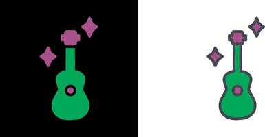 diseño de icono de guitarra vector