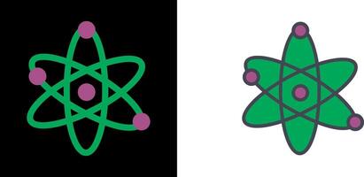 Atom Icon Design vector