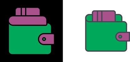 Wallet Icon Design vector