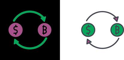 Exchange Icon Design vector