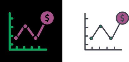 Chart Icon Design vector