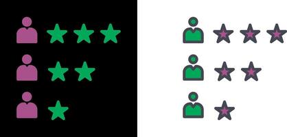 Rating Icon Design vector