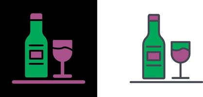 alcohol icono diseño vector