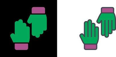 Glove Icon Design vector