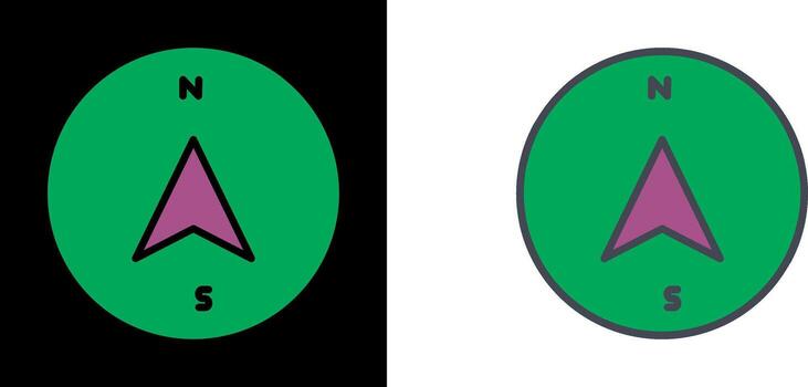 Navigation Icon Design vector