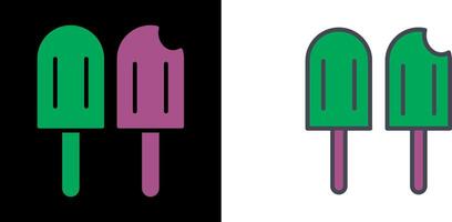 Popsicle Icon Design vector