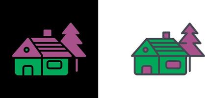 Cabin Icon Design vector