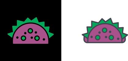 Tacos Icon Design vector