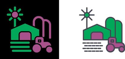 Farm Icon Design vector