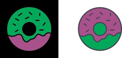 diseño de icono de donut vector