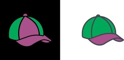 diseño de icono de gorra vector