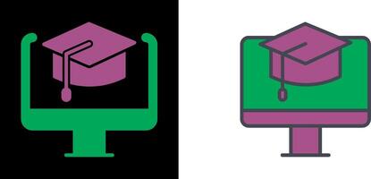 elearning icono diseño vector