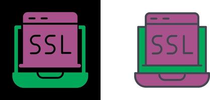 SSL Icon Design vector