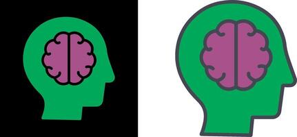 Brain Icon Design vector