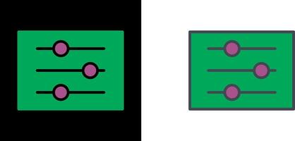 Filter Icon Design vector