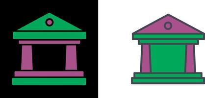 diseño de icono de banco vector