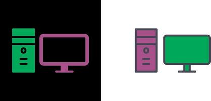 Desktop Icon Design vector