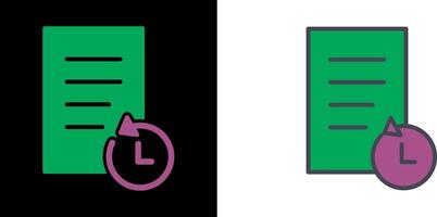 History Icon Design vector