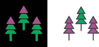 diseño de icono de bosque vector