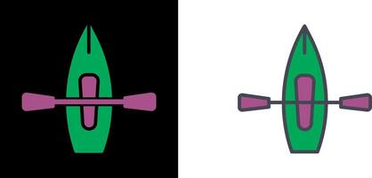Kayak Icon Design vector