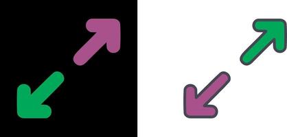 Expand Icon Design vector