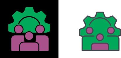 Manage Icon Design vector