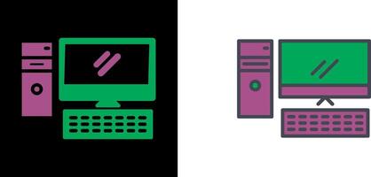 Computer Icon Design vector