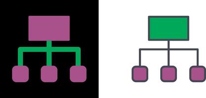 Flowchart Icon Design vector