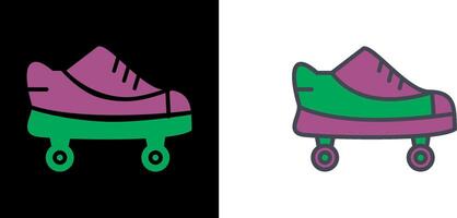 diseño de icono de patines vector