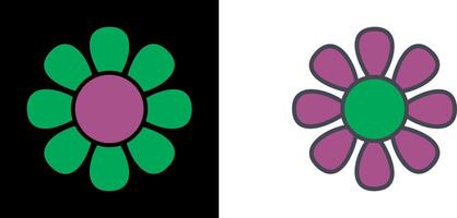 diseño de icono de flor vector