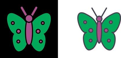 diseño de icono de mariposa vector