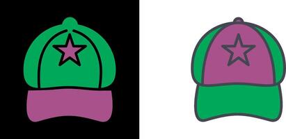 diseño de icono de gorra vector